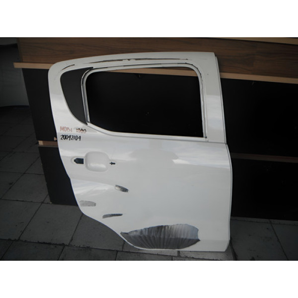 Porta Traseira Direita Mobi 2018 2019 2020 20042104 Branco Direito Traseira