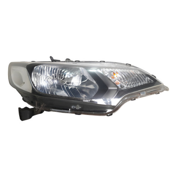 Farol Direito Honda Fit Sem Led 2016 2017 2018 2019 04102410 Direito