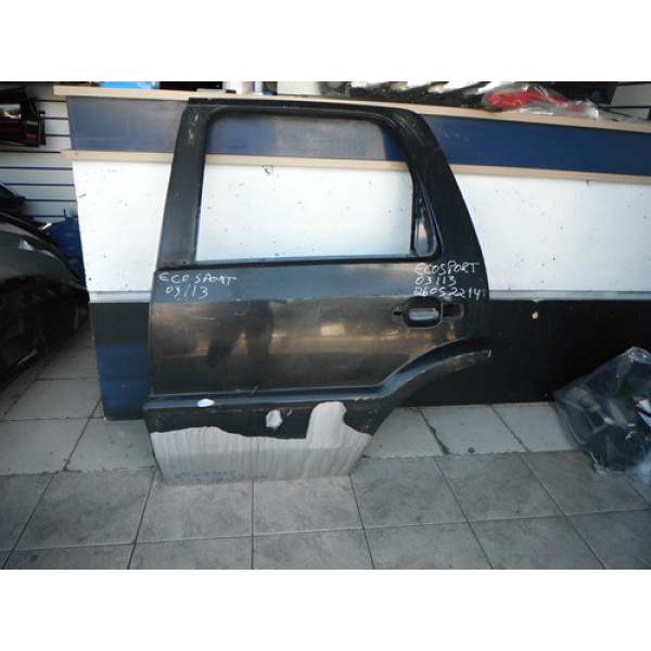 Porta Ecosport 2003 2004 2005 2006 2007 2008 À 2013 26052214 - Preto