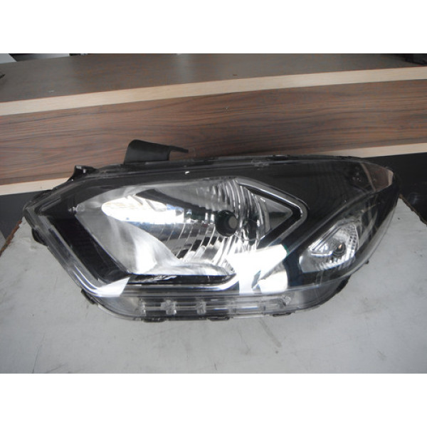 Farol Lado Esquerdo Chevrolet Onix Prisma Led 18 E 19 032108 Esquerdo