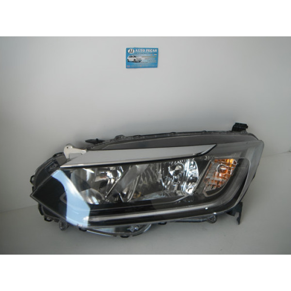 Farol Lado Esquerdo Honda City Led 2018 2019 20122104 Esquerdo