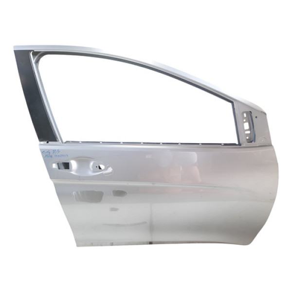 Porta Dianteira Direita City 2015 2016 2017 2018 01102403 Prata Direito