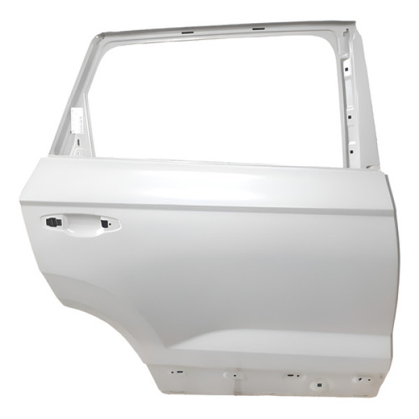 Porta Traseira Direita Taos 2021 2022 2023 2024 22042507 Traseira Direita Prateado Direito