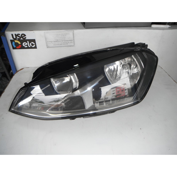 Farol Lado Esquerdo Vw Golf 2015 Ate 2018 17012009 Esquerdo