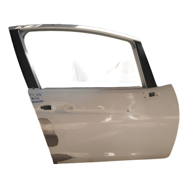 Porta Dianteira Direita Fit 2016 2017 2018 A 2024 16062501 Branco Direito