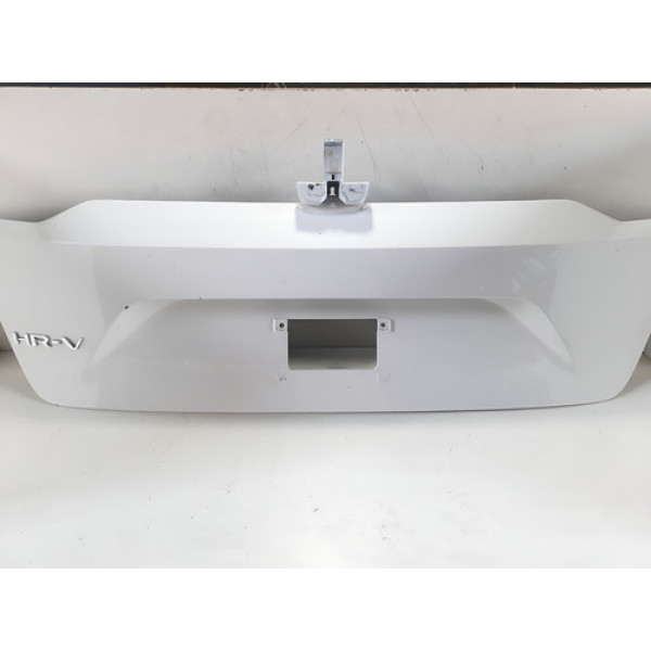 Aplique Tampa Traseira Honda Hrv 2023 2024 11092316 Prateado
