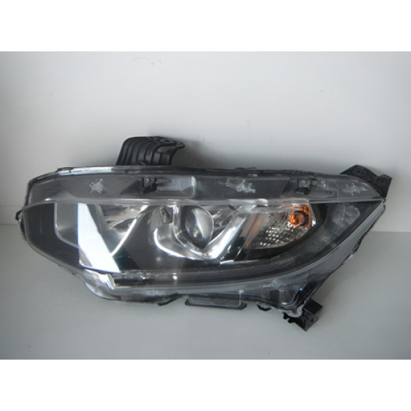 Farol Lado Esquerdo Civic G10 2017 2018 2019 2020 04072204 Esquerdo