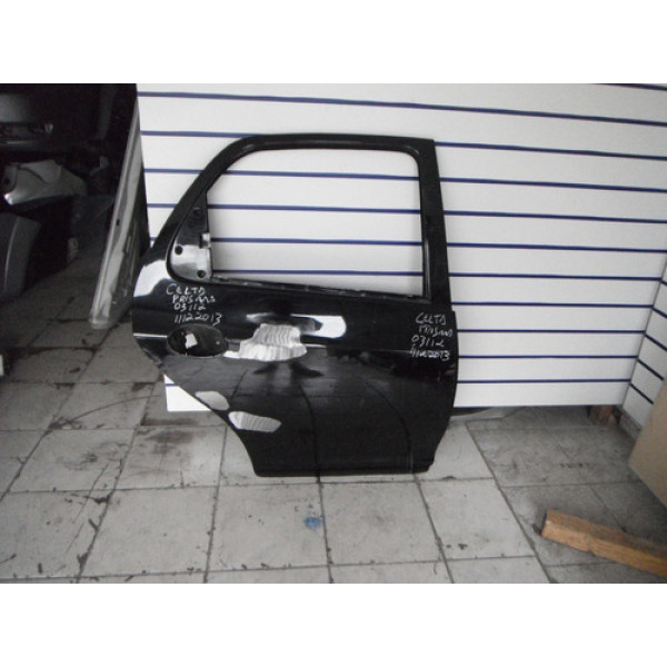 Porta Traseira Direita Chevrolet Celta Prisma 03/12 11122013 - Traseira - Direito - Preto