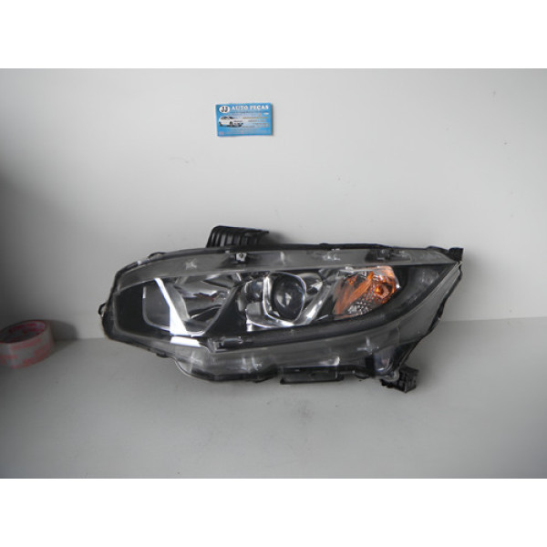 Farol Lado Esquerdo Civic 2017 2018 2019 06062207 Esquerdo