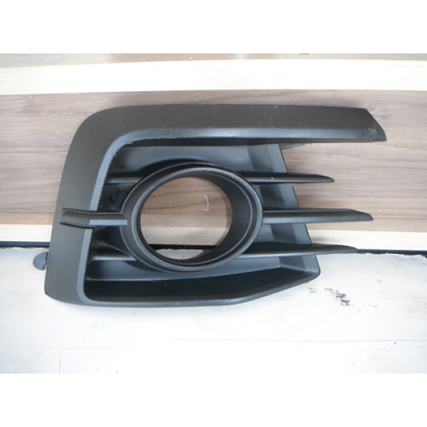 Moldura Milha Direito Volkswagen Gol G7 2017 E 2018 16032121 Preto Direito