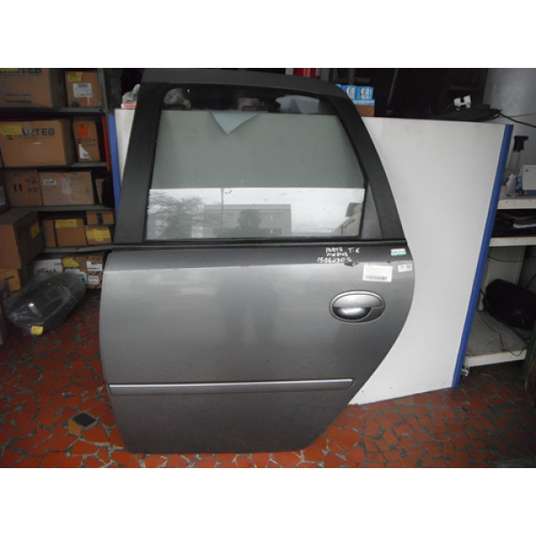 Porta Chevrolet Meriva 15062305 Traseira Direito Cinza-escuro