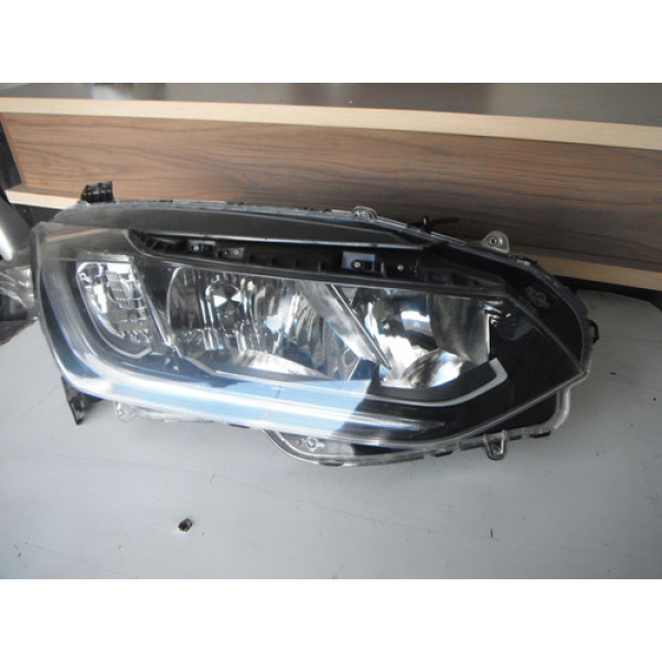 Farol Lado Direito Honda City 2018 E 2019 Led 01042117 Direito