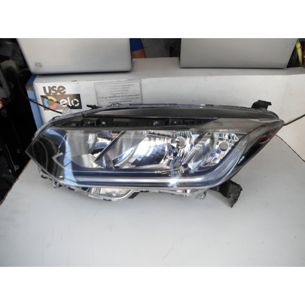 Farol Lado Esquerdo Honda City 2018 2019 2020 10032002 Esquerdo