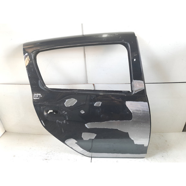Porta Traseira Direita Sandero 2015 2016 A 2019 19092311 Preta