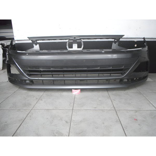 Para-choque Dianteiro Polo Virtus 2017 2018 2019 08062201 Cinza-escuro