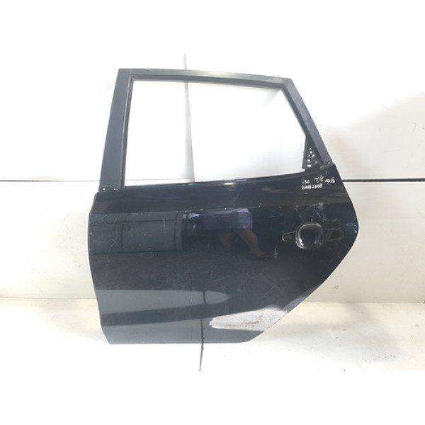 Porta Traseira Esquerda Hyundai I30  2010 A 2015  22082308 - Preta