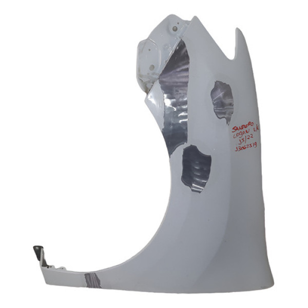 Para-lama Esquerdo Sandero Logan 2015 2016  A 2022 13062519