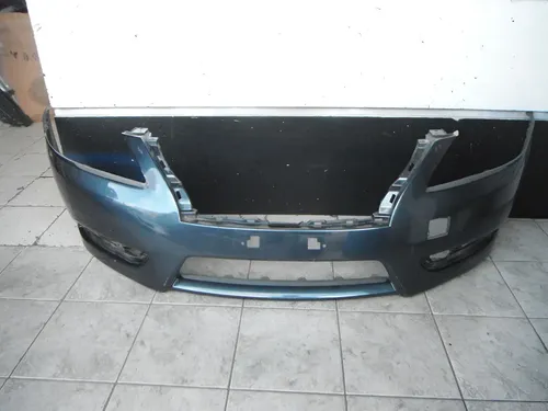 Para-choque Dianteiro Nissan Sentra 2014 2015 2016 30082206 Azul-petróleo